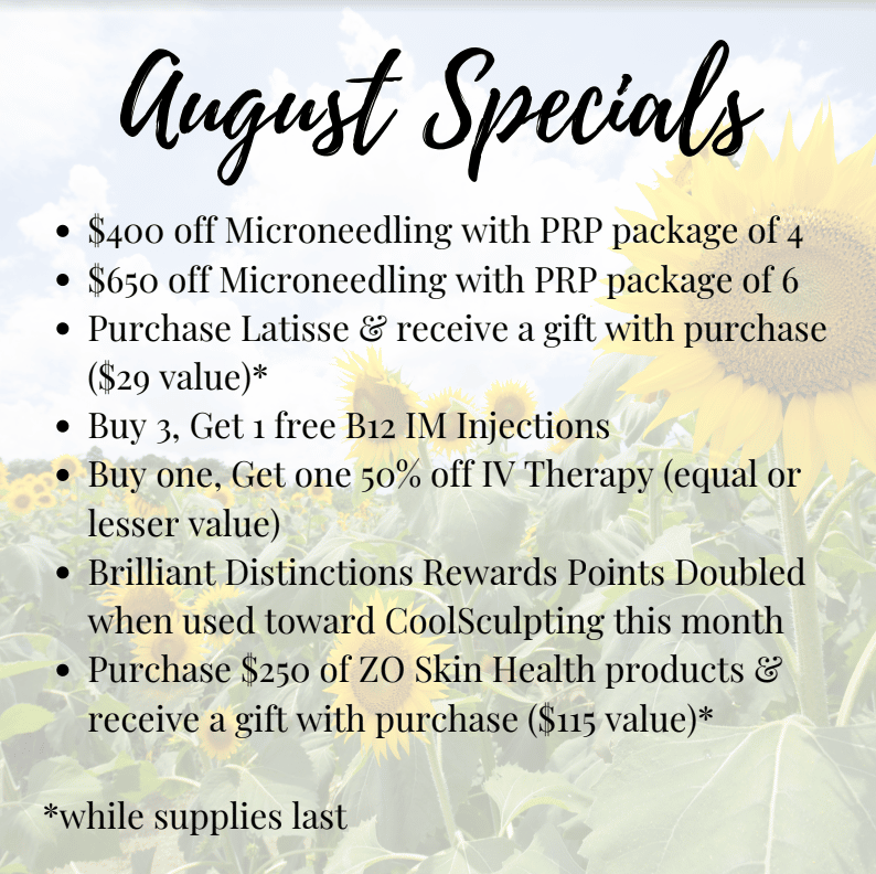 august special offers