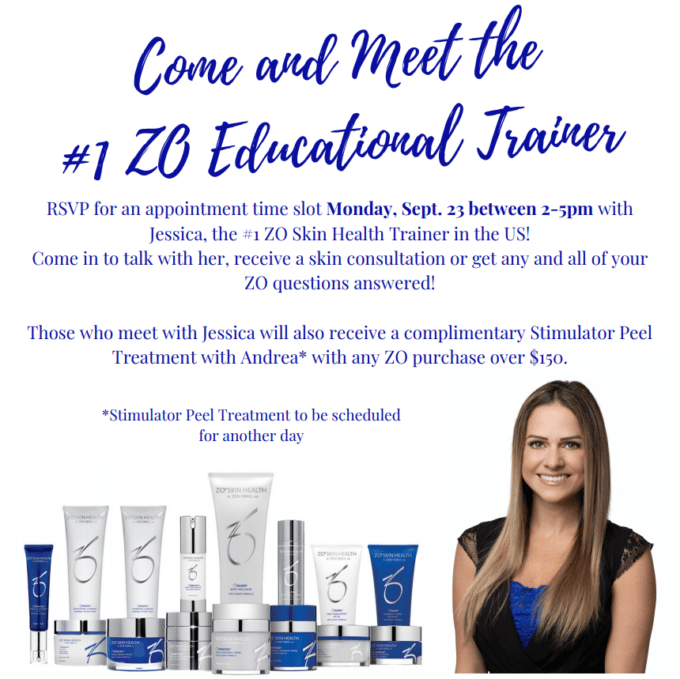 ZO skincare event